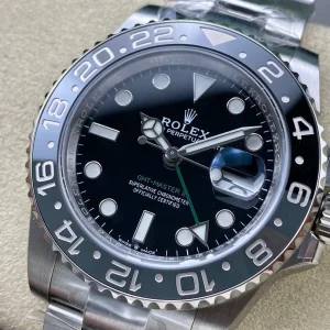 Alternative view of Super Clone Rolex GMT-Master II 126710GRNR “Bruce Wayne” Oyster 2024