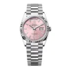 Super Clone Rolex Day-Date Pink Diamond Dial 128236-0024 36 mm