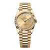 Super Clone Rolex Day-Date Champagne Diamond Dial 128238-0132 36 mm