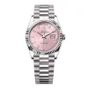 Super Clone Rolex Day-Date Pink Diamond Dial 128239-0071 36 mm