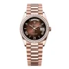 Super Clone Rolex Day-Date Brown Ombré Dial 128345rbr-0075 36 mm