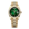Super Clone Rolex Day-Date Green Ombré Dial 128348rbr-0068 36 mm