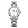 Super Clone Rolex Day-Date White Dial 128349rbr-0043 36 mm