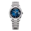 Super Clone Rolex Day-Date Blue Ombré Dial 128349rbr-0047 36 mm