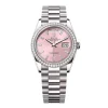 Super Clone Rolex Day-Date Pink Diamond Dial 128349rbr-0053 36 mm