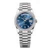 Super Clone Rolex Day-Date Bright Blue Diamond Dial 128399tbr-0027 36 mm