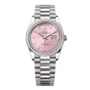 Super Clone Rolex Day-Date Pink Diamond Dial 128399tbr-0029 36 mm