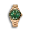 Super Clone Rolex GMT Master II Green Dial And Bezel Gold Case And Bracelet 1453750
