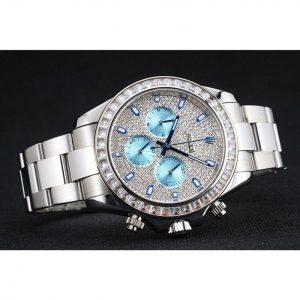Super Clone Rolex Cosmograph Daytona Diamond Dial Stainless Steel Case And Bracelet 1454251 - Imagen 5
