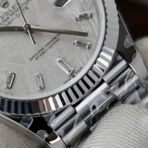 Super Clone Rolex Day-Date Meteorite Diamond Dial 228236-0011 40 mm - Image 6