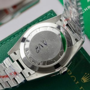 Super Clone Rolex Day-Date Bright Blue Diamond Dial 128239-0069 36 mm – Image 9