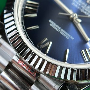 Super Clone Rolex Day-Date Blue Dial 228239-0007 40 mm - الصورة 5