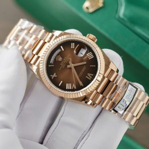 Super Clone Rolex Day-Date Brown Ombré Dial 128235-0075 36 mm - Image 3