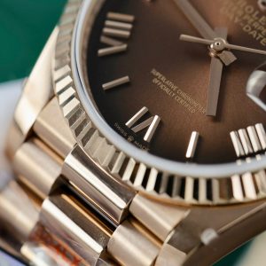 Super Clone Rolex Day-Date Brown Ombré Dial 128235-0075 36 mm - Image 7