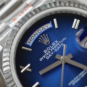 Super Clone Rolex Day-Date Blue Ombré Dial 128239-0063 36 mm – Image 6