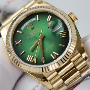 Super Clone Rolex Day-Date Green Ombré Dial 128238-0118 36 mm - Image 6