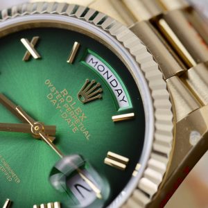 Super Clone Rolex Day-Date Green Ombré Dial 128238-0118 36 mm - Image 7