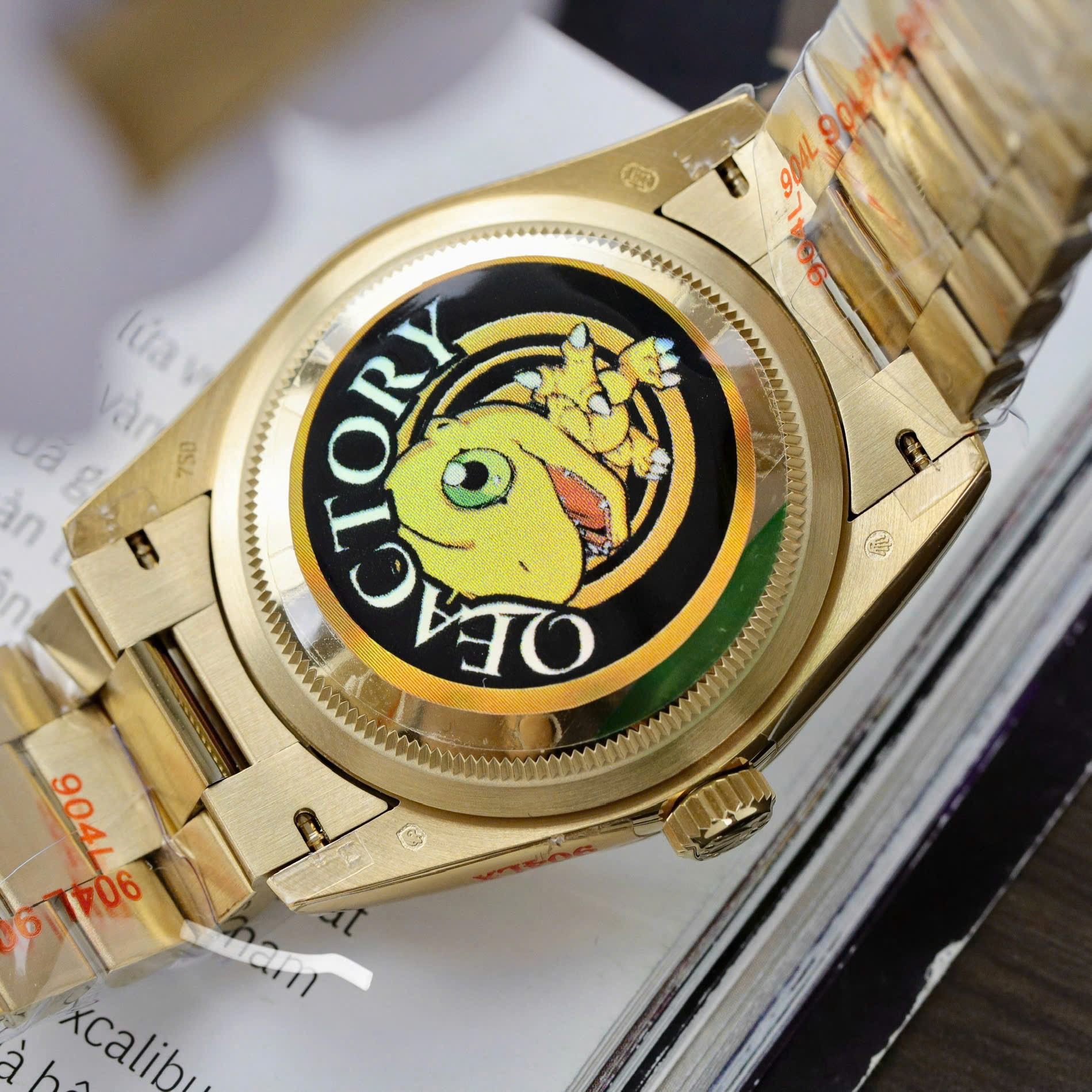 Super Clone Rolex Day-Date Green Ombré Dial 128238-0118 36 mm - Image 10