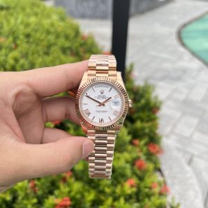 Vista alternativa de Super Clone Rolex Day-Date White Dial 128235-0070 36 mm