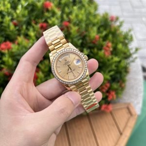 Super Clone Rolex Day-Date Champagne Dial 228348rbr-0008 40 mm - Image 4