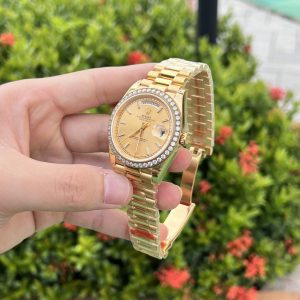 Super Clone Rolex Day-Date Champagne Dial 228348rbr-0008 40 mm - Image 6