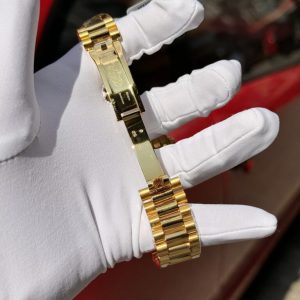Super Clone Rolex Day-Date Diamond-Paved Dial 128238-0051 36 mm - Image 6