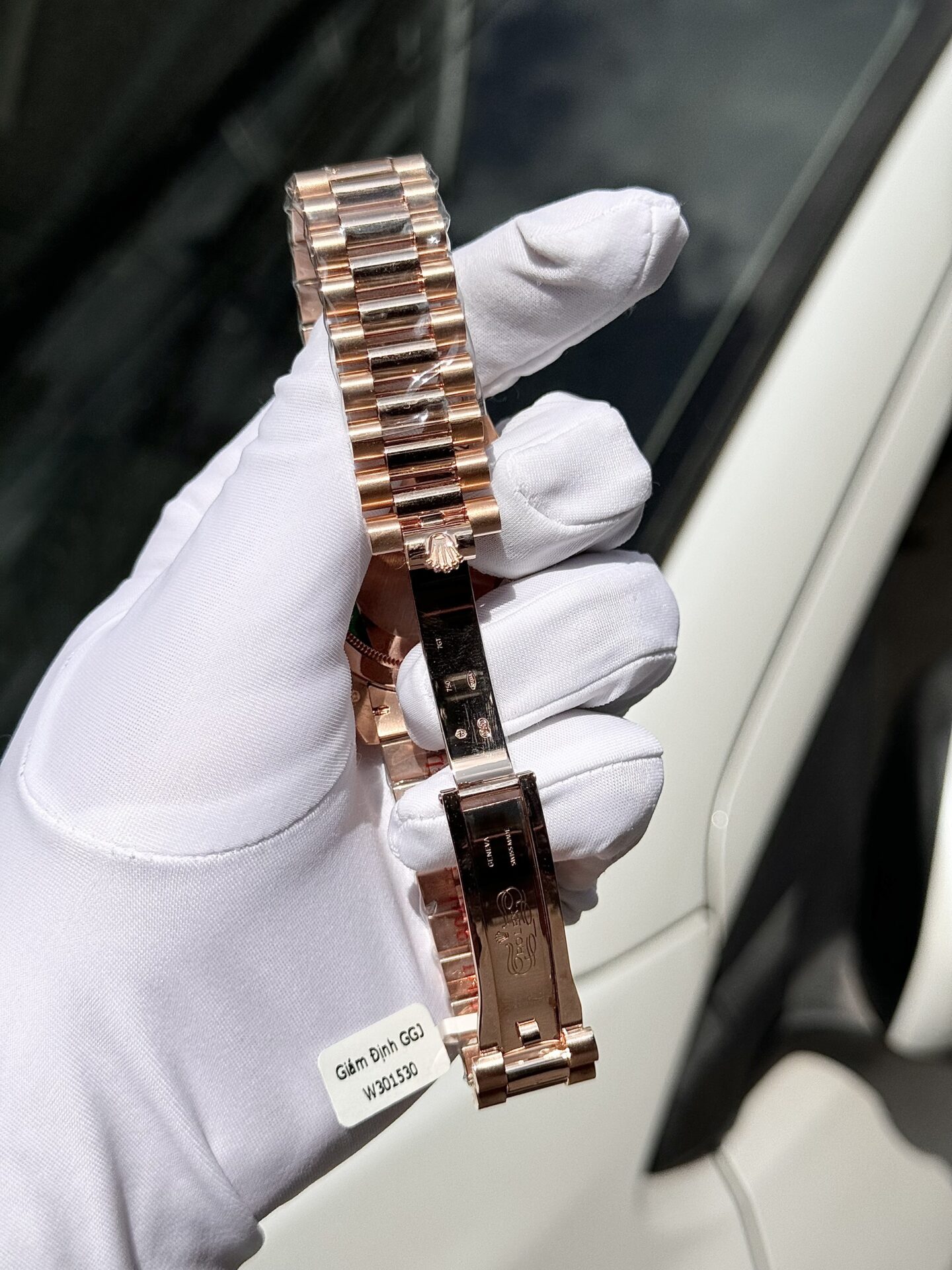 Super Clone Rolex Day-Date Diamond-Paved Dial 128235-0039 36 mm - Image 7