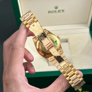 Super Clone Rolex Day-Date Champagne Diamond Dial 228238-0005 40 mm - Image 8