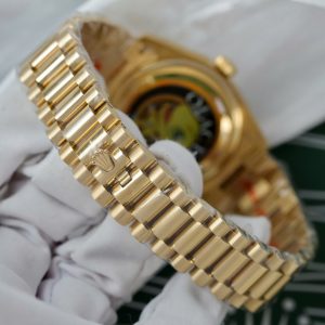 Super Clone Rolex Day-Date Champagne Diamond Dial 128238-0008 36 mm - Image 10