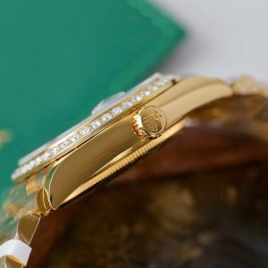 Super Clone Rolex Day-Date Diamond-Paved Dial 128348rbr-0030 36 mm - Image 8
