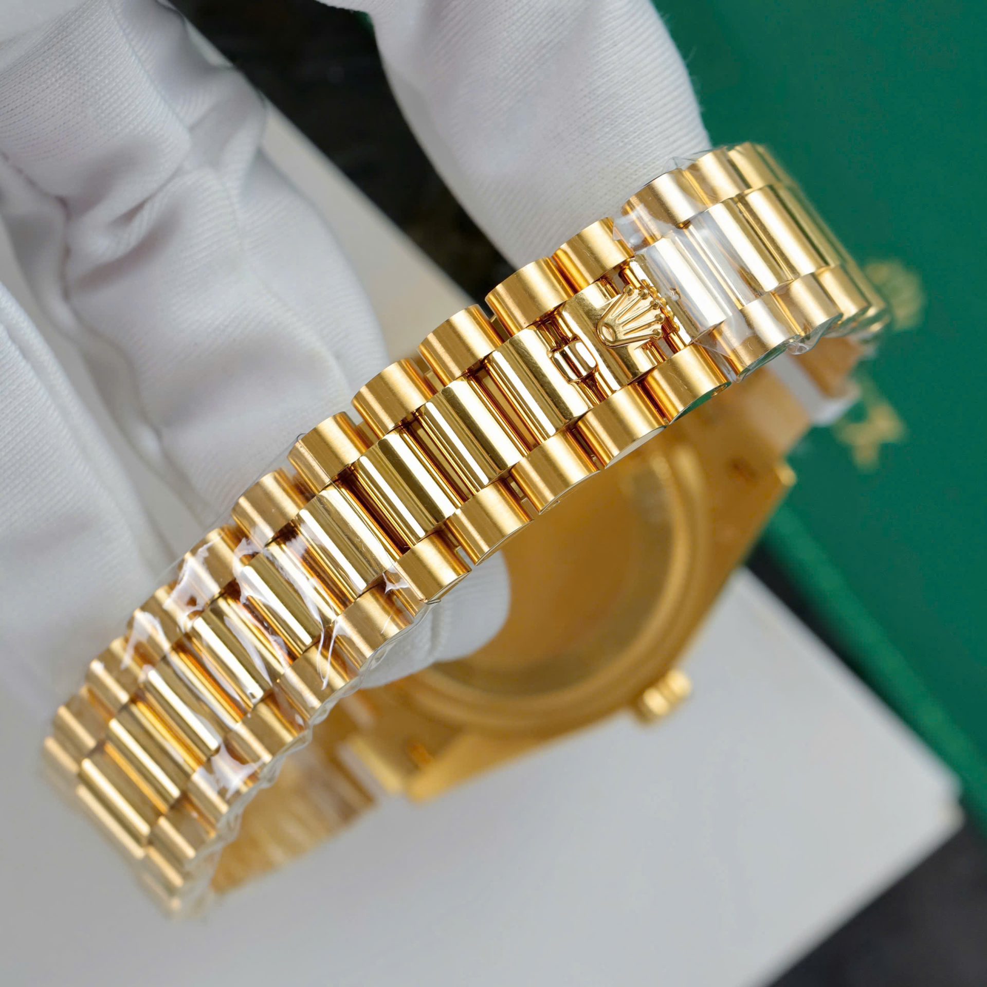 Super Clone Rolex Day-Date Diamond-Paved Dial 128348rbr-0030 36 mm - Image 10