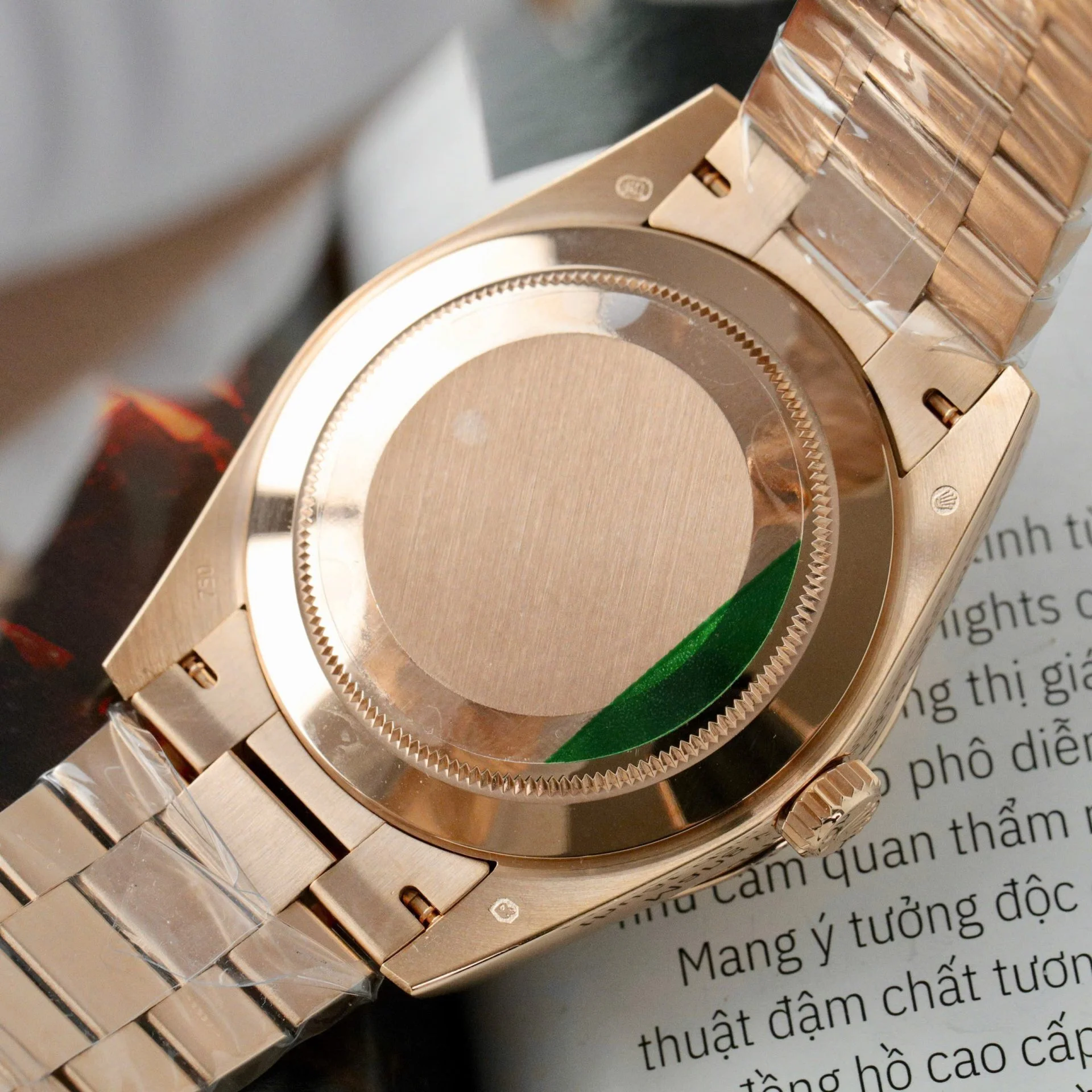 Super Clone Rolex Day-Date Eisenkiesel Diamond Dial 228235-0045 40 mm - Image 7