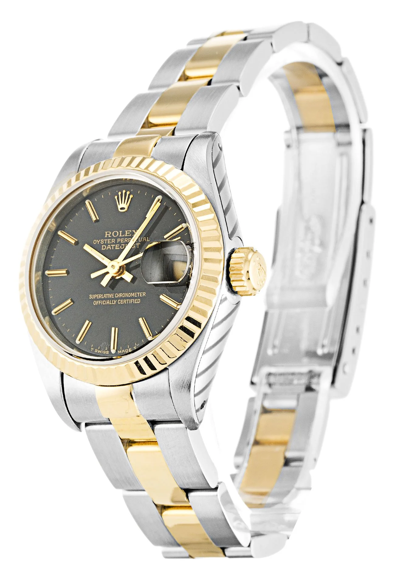 Rolex Datejust Lady Black Dial 69173 - Image 2