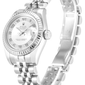 Rolex Datejust Lady Silver Diamond Dial 179174 - الصورة 2