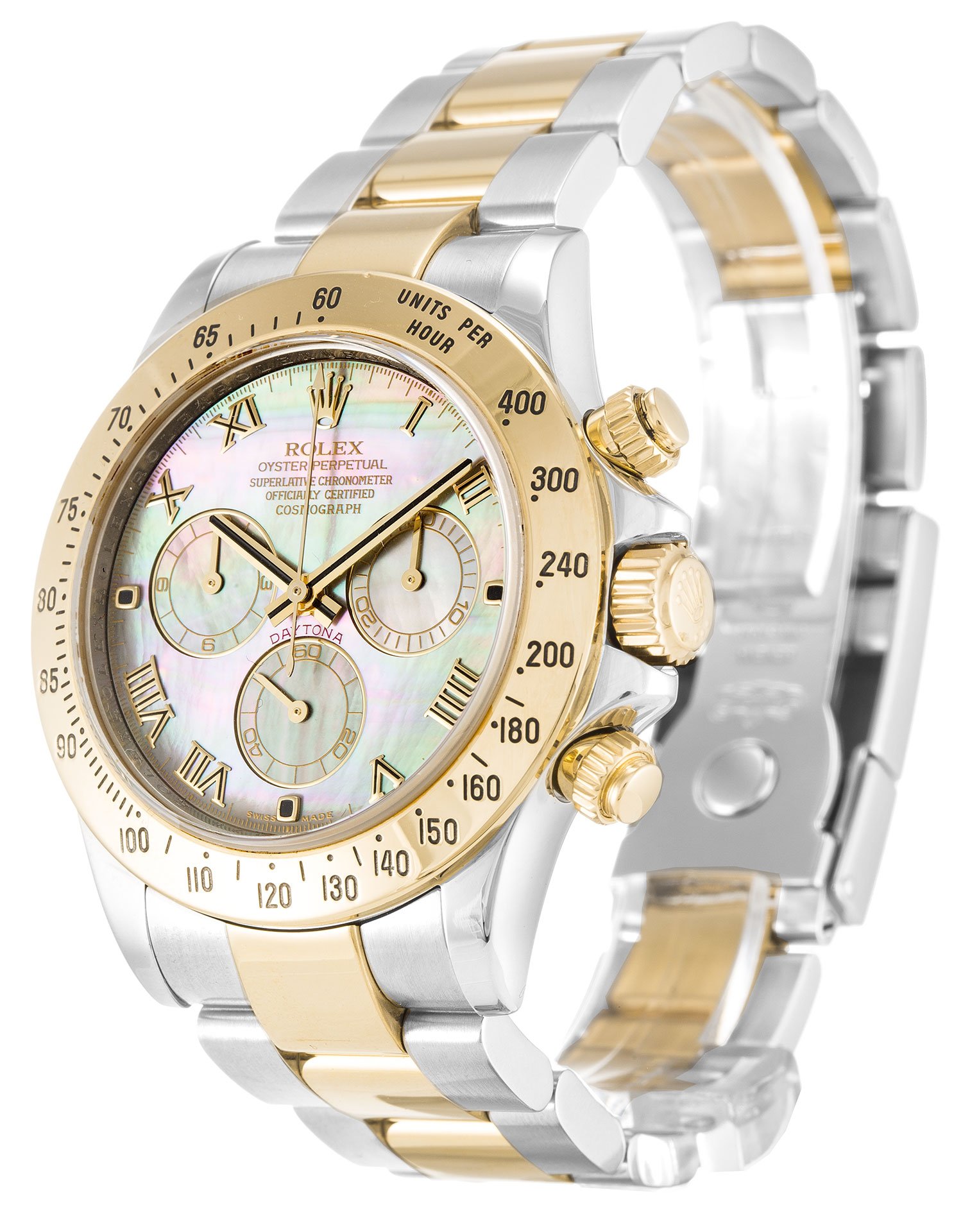 Super Clone Rolex Daytona Pearl Dial 116523 - Afbeelding 2