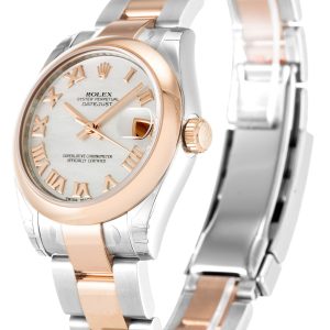 Rolex Datejust Mid-Size Pearl-White Dial 178241 - Image 2