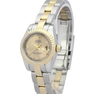 Rolex Datejust Lady Yellow Gold Dial 179163 - Image 3