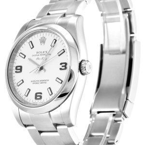 Vista alternativa de Rolex Air-King White Quarter Arabic 114200