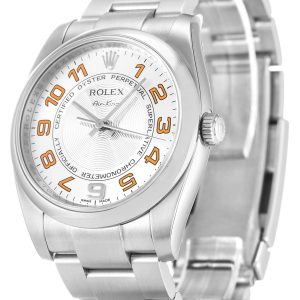 Rolex Air-King Silver Arabic 114200 - Image 2