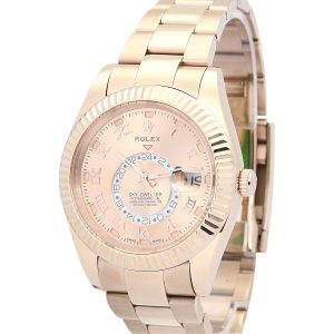 Alternative view of Rolex Sky-Dweller 326938 Champagne