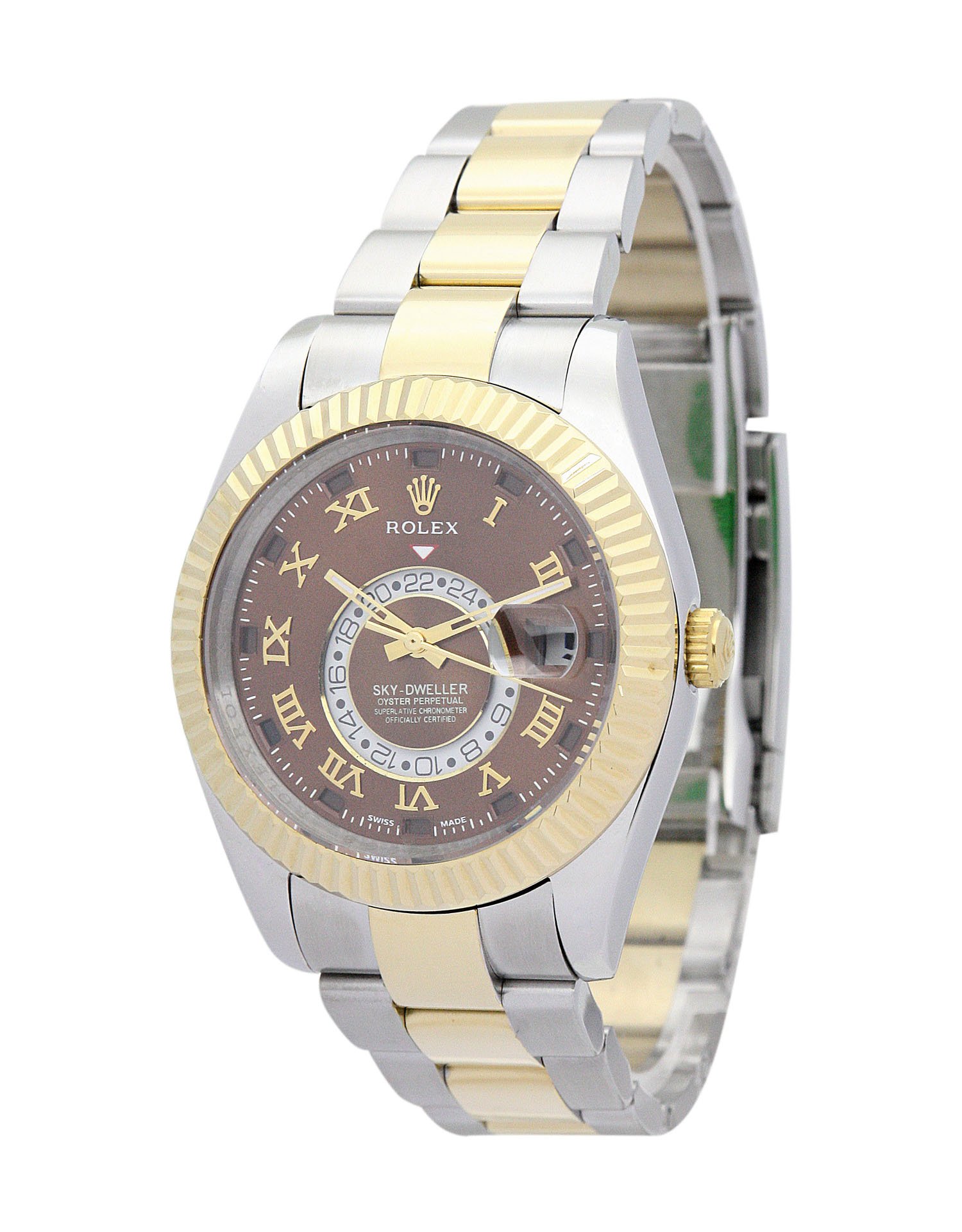 Rolex Sky-Dweller 326938 Gold & Silver - Image 2