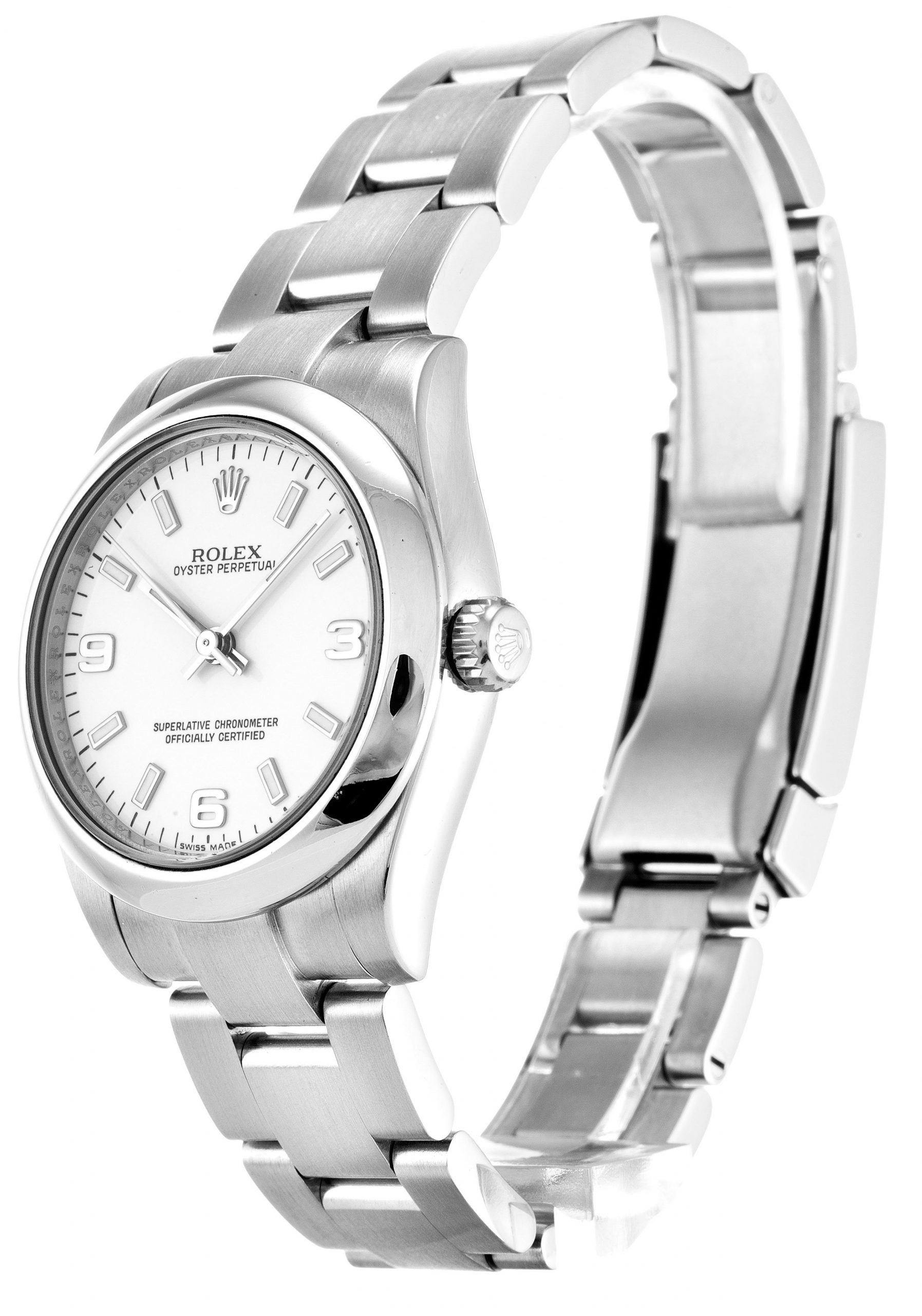 Rolex Lady Oyster Perpetual 31mm White 177200 - Imagen 2