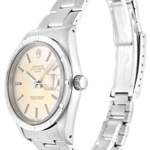 Rolex Oyster Perpetual Date 34mm Silver 15210 – Bild 2