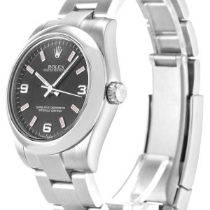 Rolex Lady Oyster Perpetual 31mm Black 177200 - Image 2