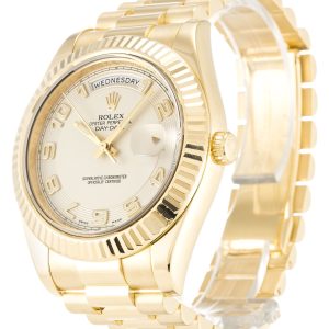 Vista alternativa de Rolex Day-Date II Ivory Dial 218238