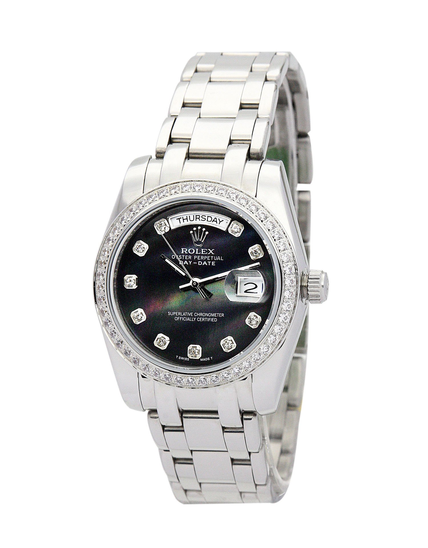 Rolex Day-Date Black Dial 118346 - Image 2