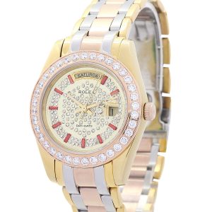 Vista alternativa de Rolex Day-Date Yellow gold Dial 118346