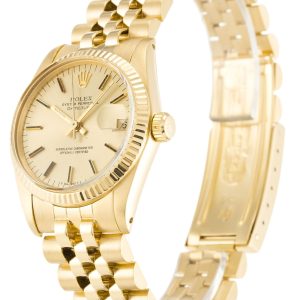 ⁦Rolex Datejust Champagne Dial Mid-Size 6827⁩ - الصورة ⁦2⁩