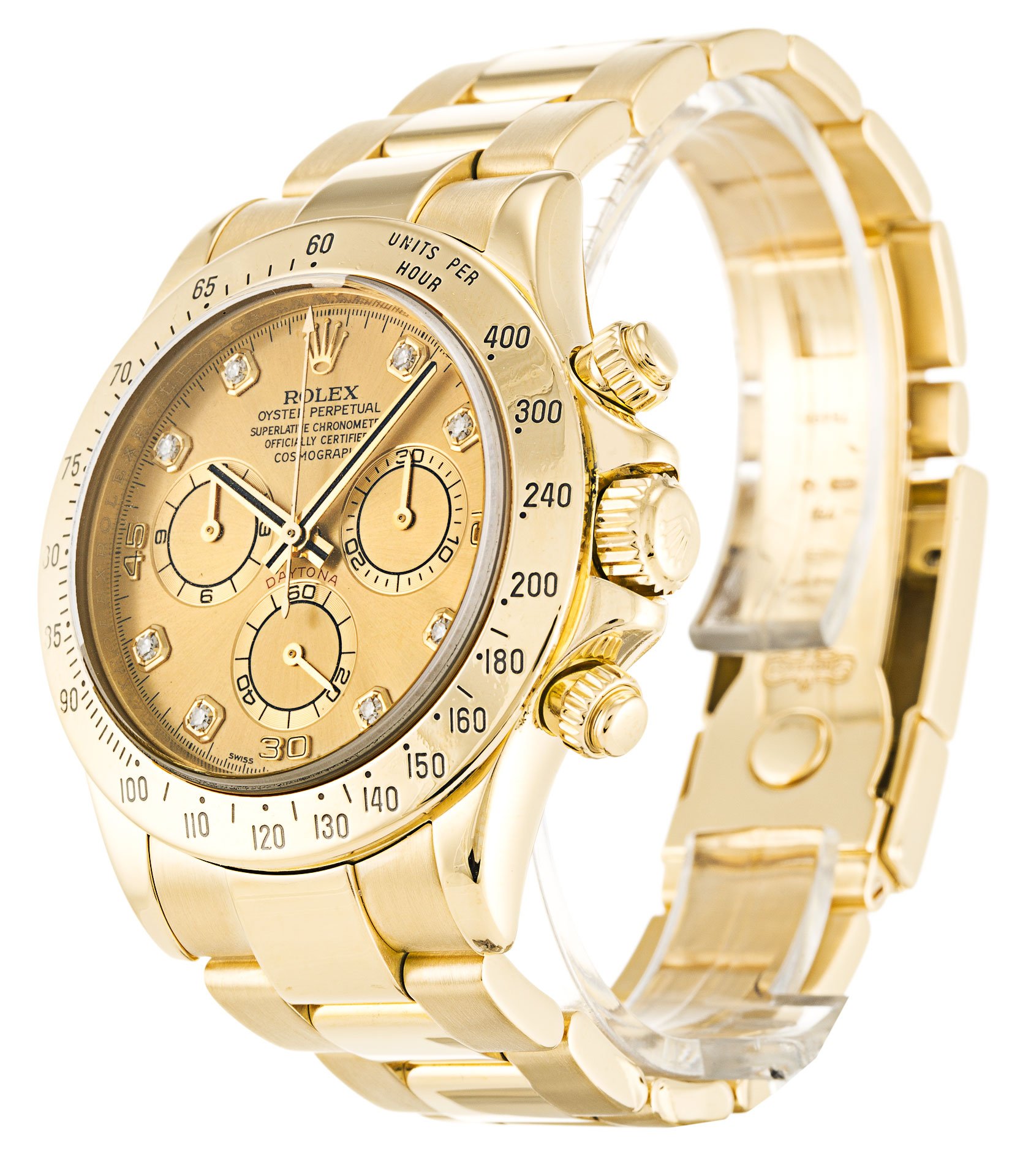 Super Clone Rolex Daytona Champagne Dial 116528 - Imagen 2