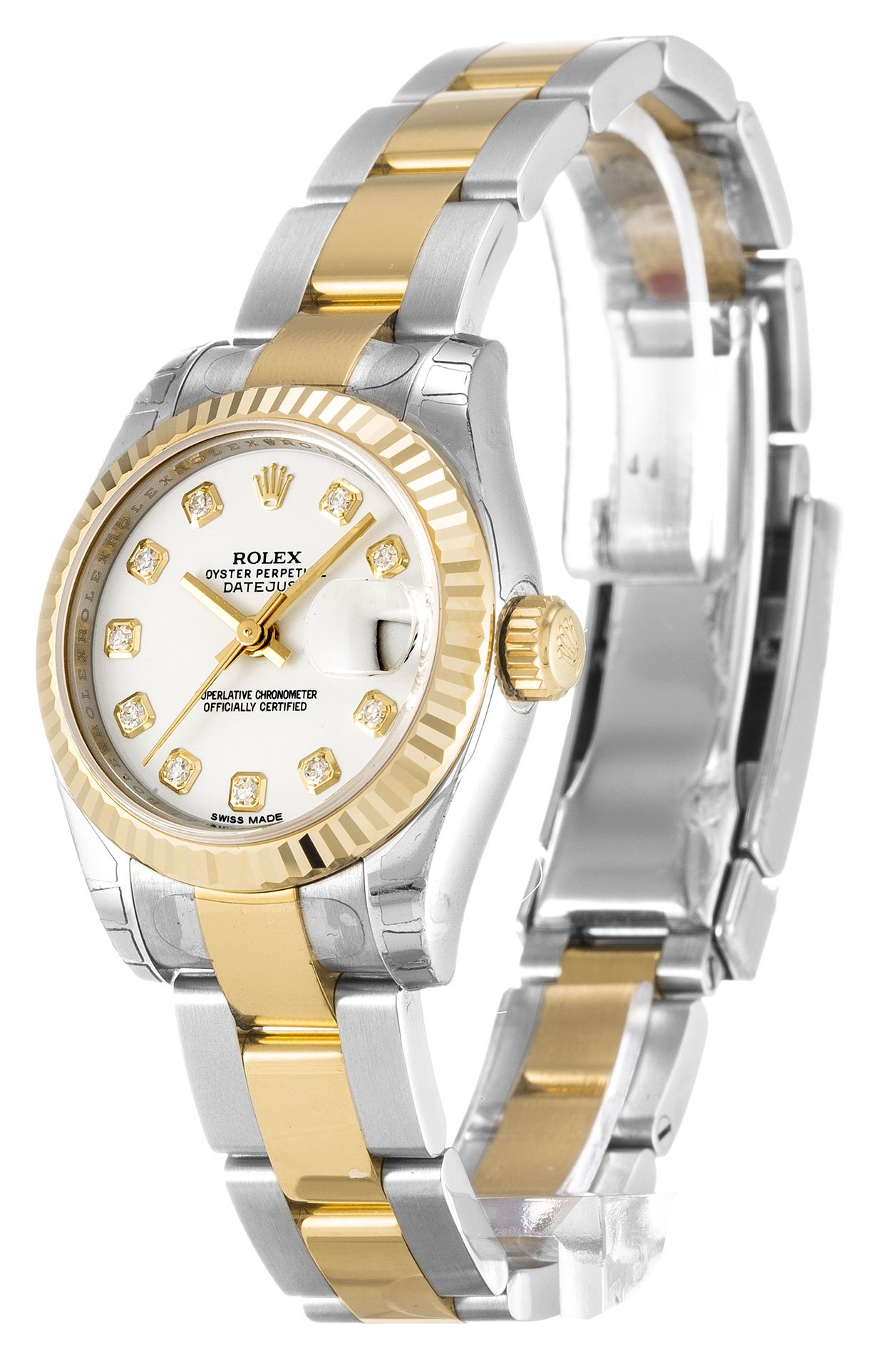 Rolex Datejust Lady White Diamond Dial 179173 – Bild 3